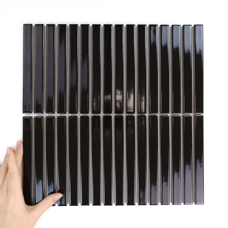 Płytka Stick Czarny Połysk