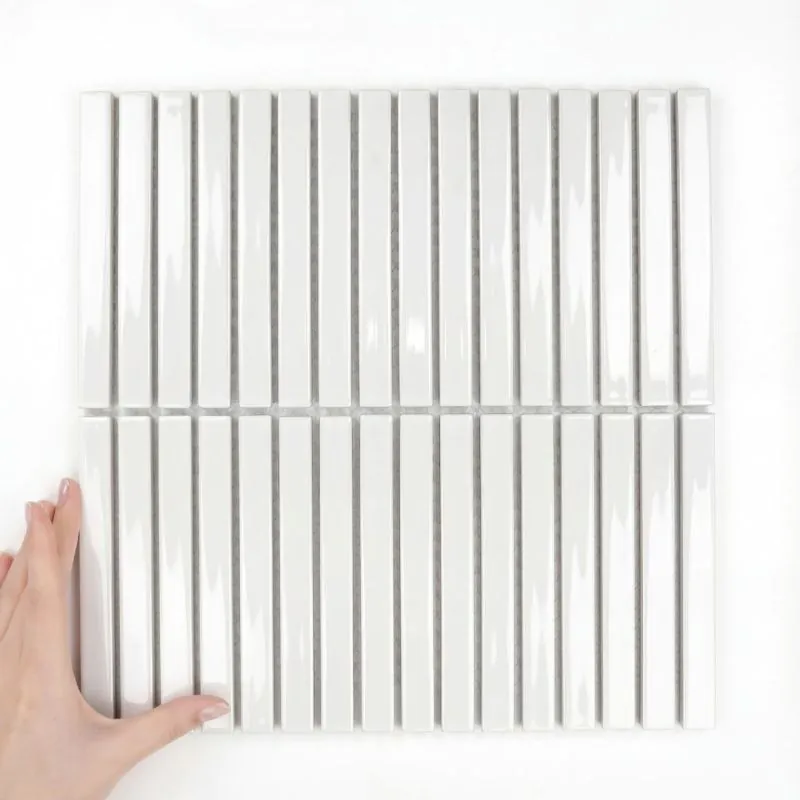 Płytka Stick Biały Połysk