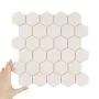 Płytka Heksagon Duży Kremowy Antypoślizg