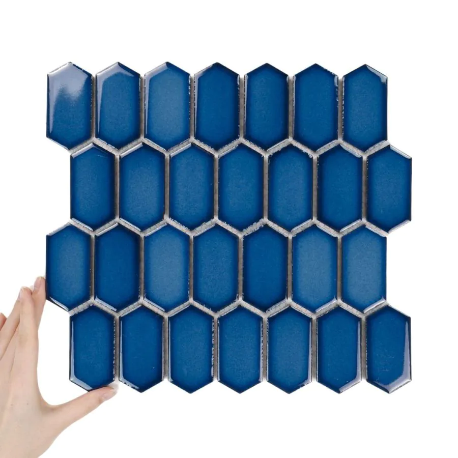 Płytka Heksalong Duży Głębia Oceanu Połysk